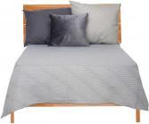 Immagine prodotto Giftdecor Copriletto letto ad acqua grigio 240x260cm (240 x 260 cm)