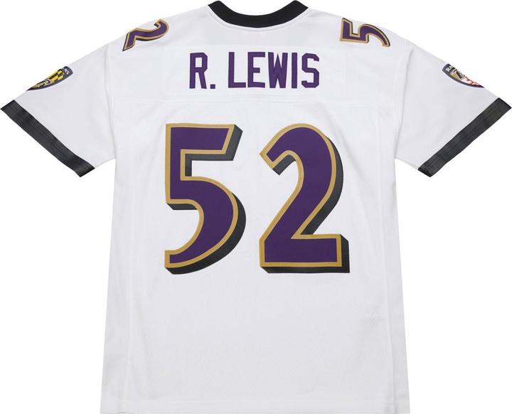Actual product image Mitchell & Ness NFL Legacy Jersey - Baltimore Ravens 2000 Ray Lewis - XL (XL)