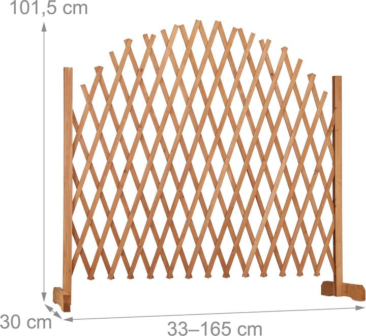 Produktbild Relaxdays Rankgitter (30 cm, 165 cm)
