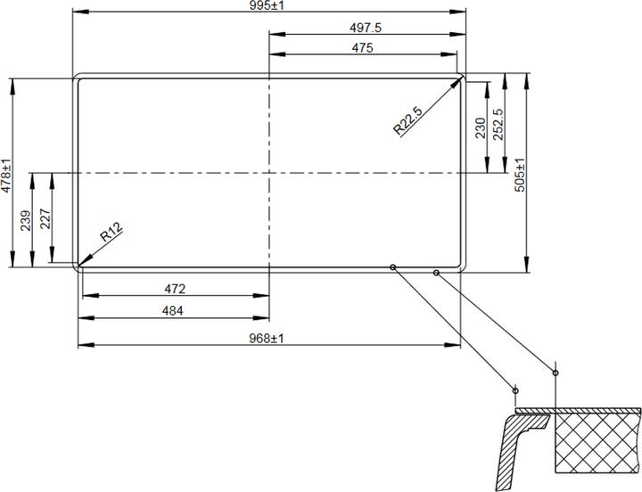 Immagine prodotto Blanco Axia III 6 S-F (99 cm, 50 cm)