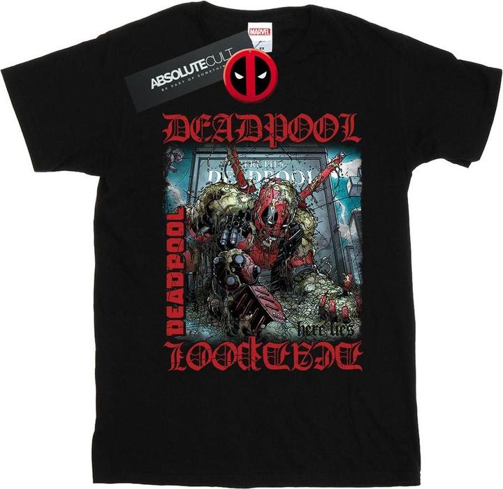 Deadpool Here Lies Deadpool TShirt (3XL)