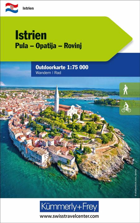 Immagine prodotto Istria n. 01 Mappa per esterni Croazia 1: