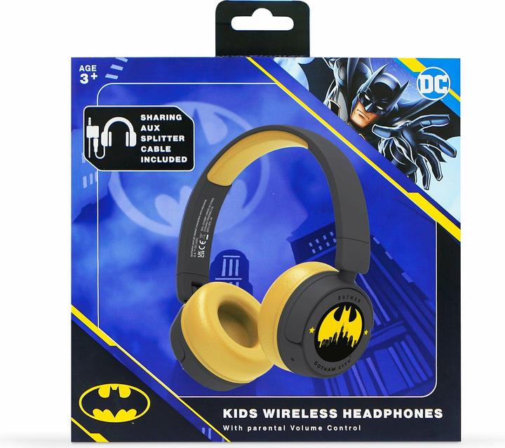 Image du produit OTL Casque Bluetooth avec contrôle parental - Batman Gotham City (DC0984)