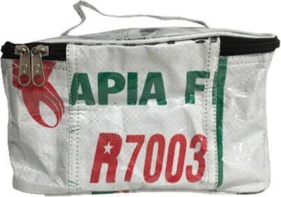 Immagine prodotto Bekos Upcycling - Borsa rettangolare per cosmetici ricavata da sacchetti di cibo per pesci riciclati