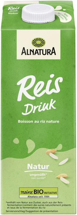 Actual product image Alnatura Organic Rice Drink natural 1l (1 x 100 cl)