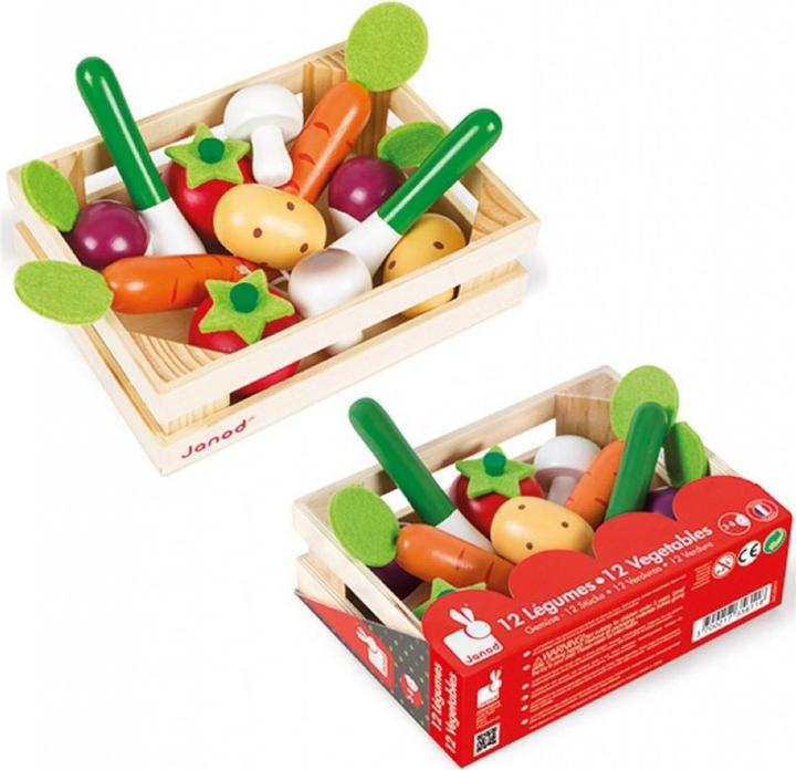 Actual product image Janod wooden box