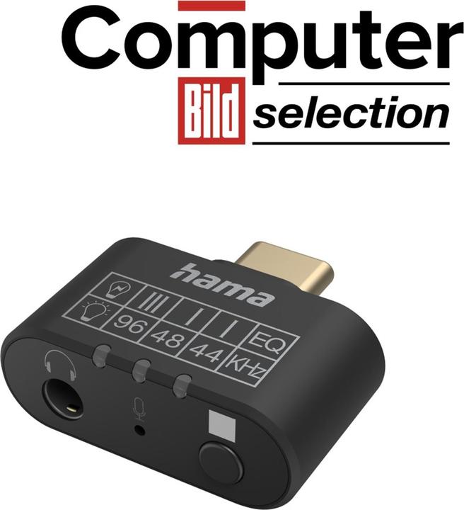 Immagine prodotto Hama Adattatore da USB-C a spina jack (USB-C)