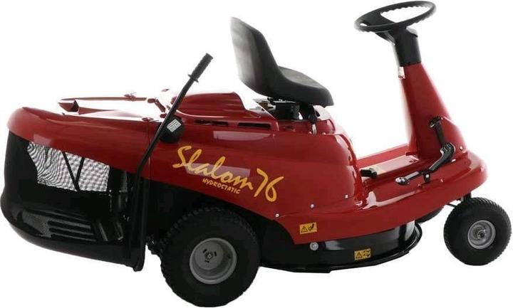 Actual product image Eve SLALOM 76 Rider ride-on lawn mowerMini rider hydrostatic transmission 76 cm cutting width (Petrol)