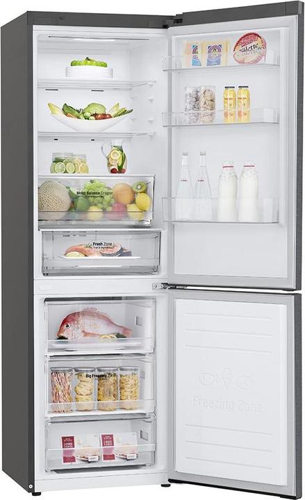 Produktbild LG GBB61DSHMN Koel/vries combinatie Rvs Vrijstaand (341 l)