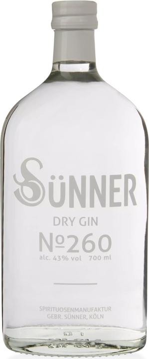 Produktbild Sünner Dry Gin No. 260 (1 x 70 cl)