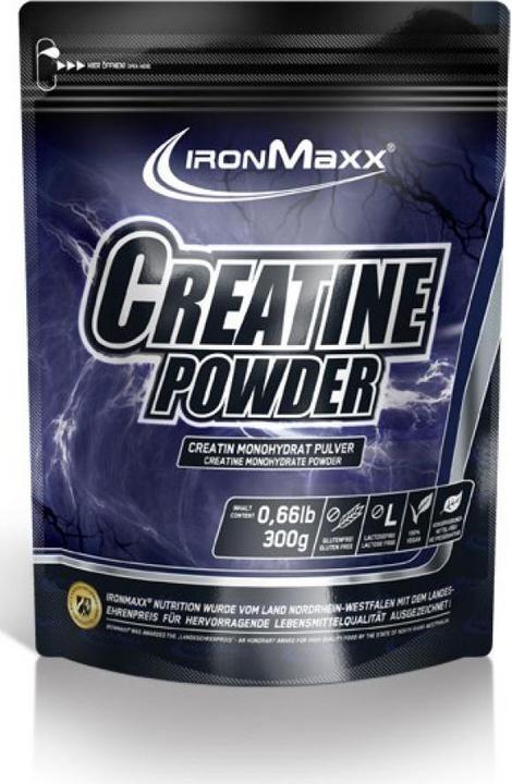 Actual product image IronMaxx Creatine Powder (1 Piece, Powder, 300 g)