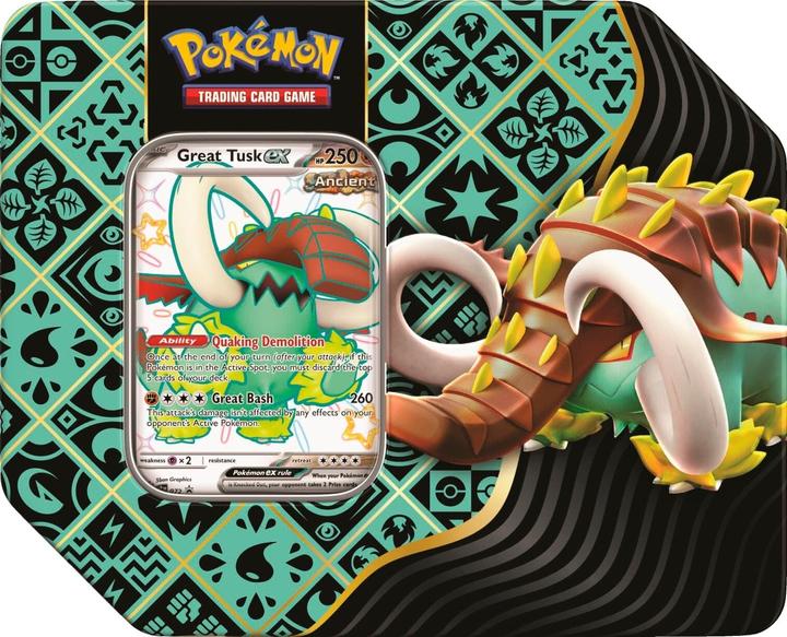 Produktbild Pokémon TCG SV4.5 Tin 5 Booster (Englisch, Booster Pack)