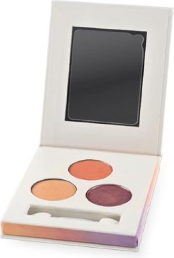 Image du produit Namaki My Secret Play Makeup Bio Set de maquillage pour enfants 3 ombres à paupières d'automne Marron (Pourpre, Beige, Marron)