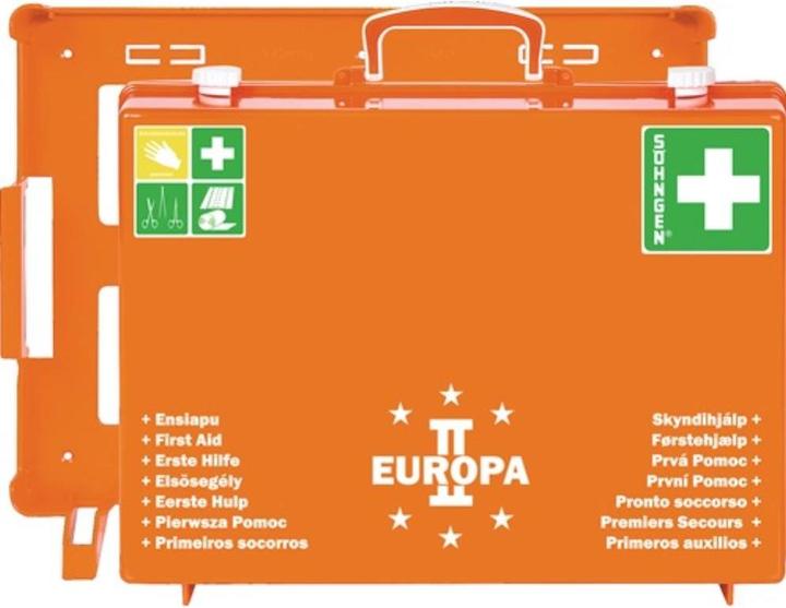 Immagine prodotto Söhngen Valigetta di pronto soccorso EUROPA II W400xH300xD150circa mm arancione (Accessori per kit di primo soccorso)