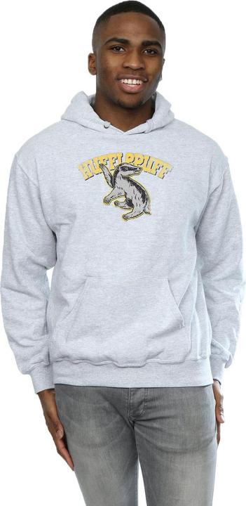 Actual product image Mens Hufflepuff Sport Emblem Hoodie (L)