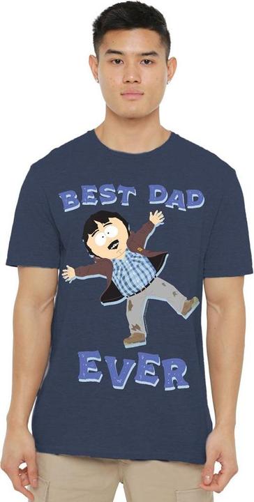 Immagine prodotto Ubisoft Best Dad Ever Maglietta Festa del Papà Randy Marsh Adulto Unisex (3XL)