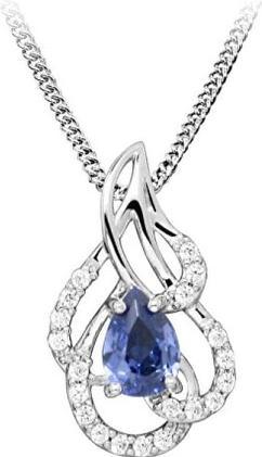 Image du produit Silver Cat SC469 Collier en argent synthétique Tanzanite (Chain. Pendant)