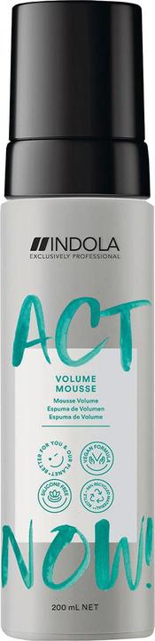 Actual product image Indola ACT NOW! Volume Mousse (200 ml, Volume foam)