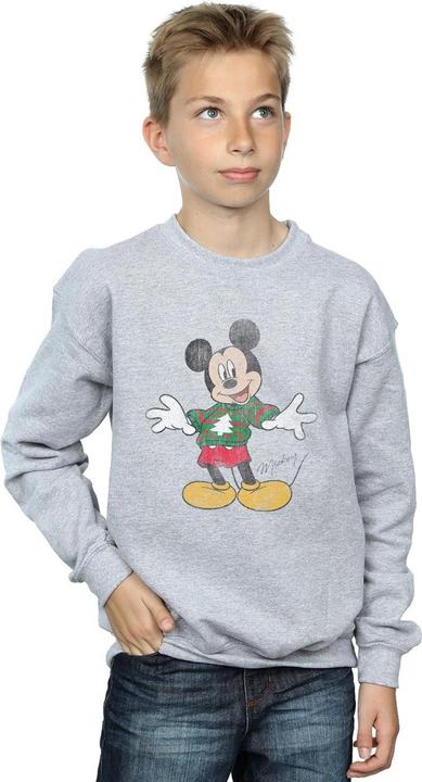 Produktbild Disney Mickey Mouse Christmas Jumper Sweatshirt Jungen (140, 146)