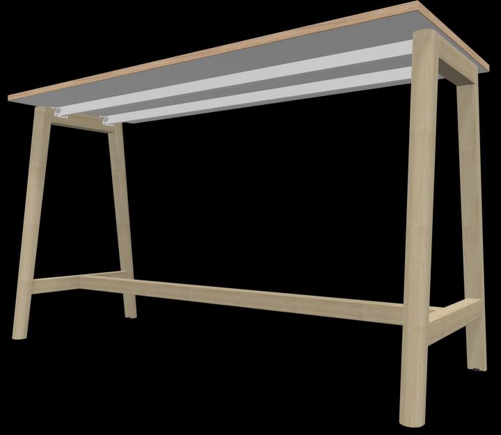 Actual product image Narbutas Nova Wood high table (180 x 70 x 105 cm)