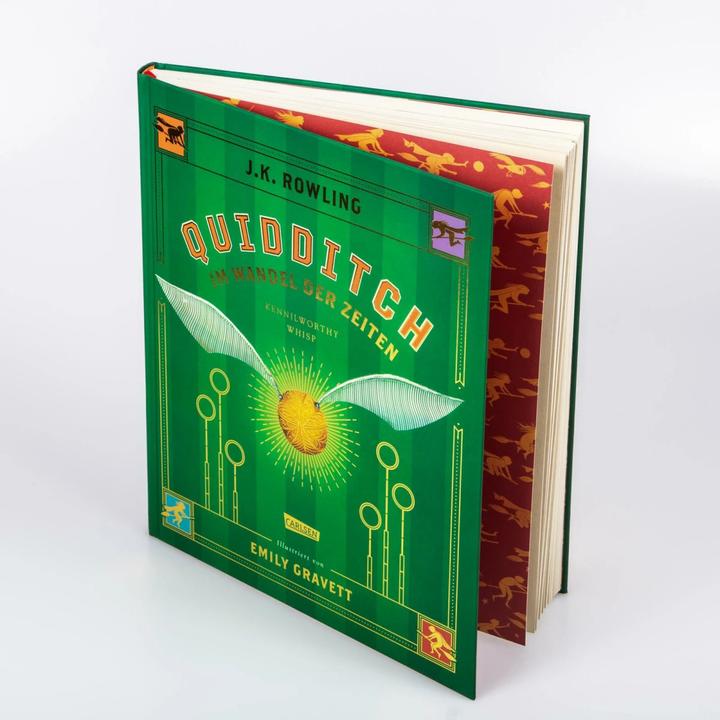 Image du produit Quidditch im Wandel der Zeiten (farbig illustrierte Schmuckausgabe) (Allemand, J.K. Rowling, Emily Gravett, 2020)