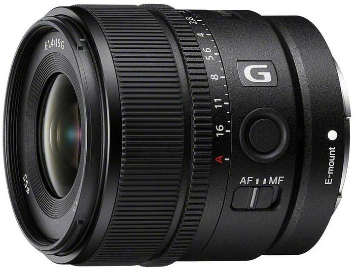 Immagine prodotto Sony E 15mm f/1.4 G (Sony E, APS-C / DX)