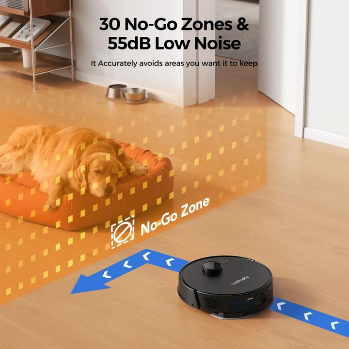 Produktbild Lubluelu Vacuum cleaner L15 Plus robot vacuum cleaner with self-empty station (Saugroboter)