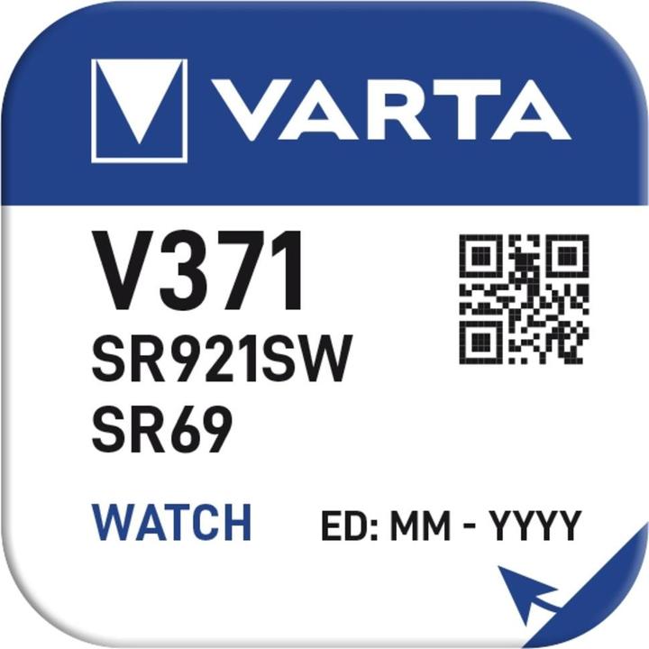 Image du produit Varta V371 (1 pcs, SR69, 30.44 mAh)