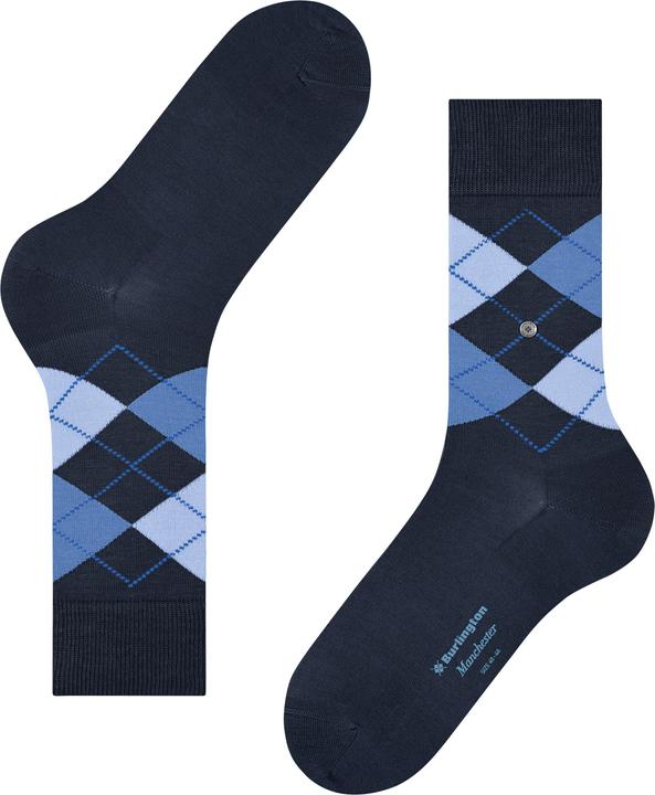 Produktbild Burlington Socken "Manchester" marine (Einzelpack, 40 - 46)