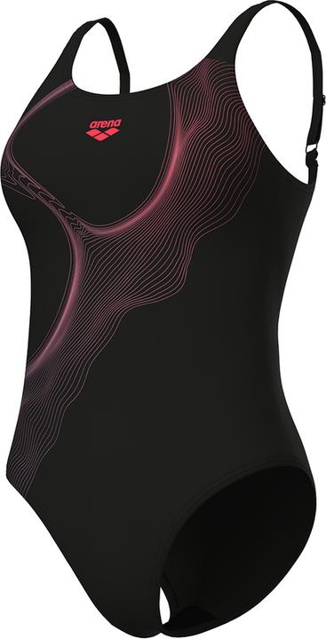 Actual product image Arena W Ripples Swimsuit U Back B (40)