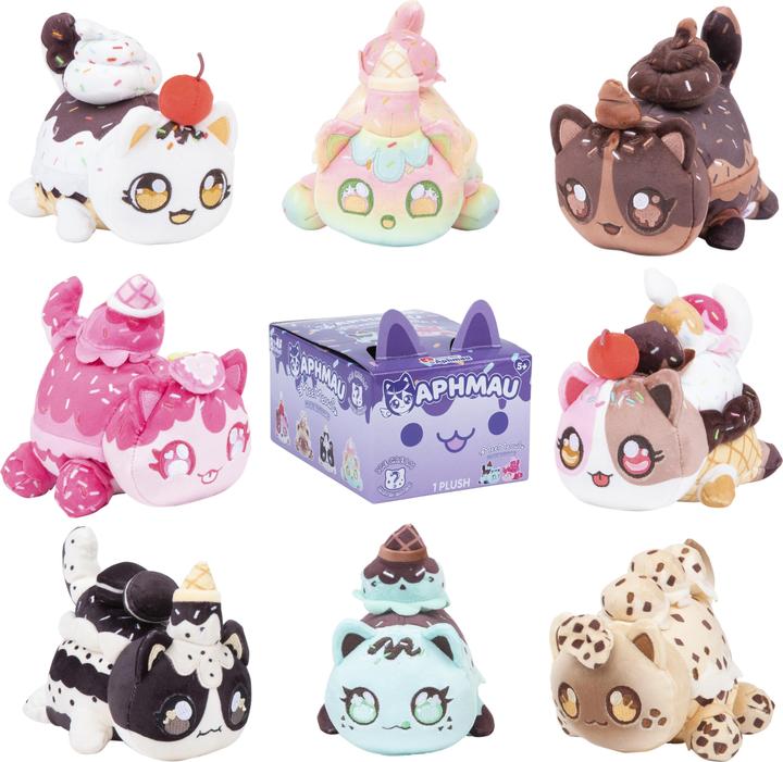Image du produit Aphmau 6" Mystery Meemeow Plush - Ice Cream (15.24 cm)