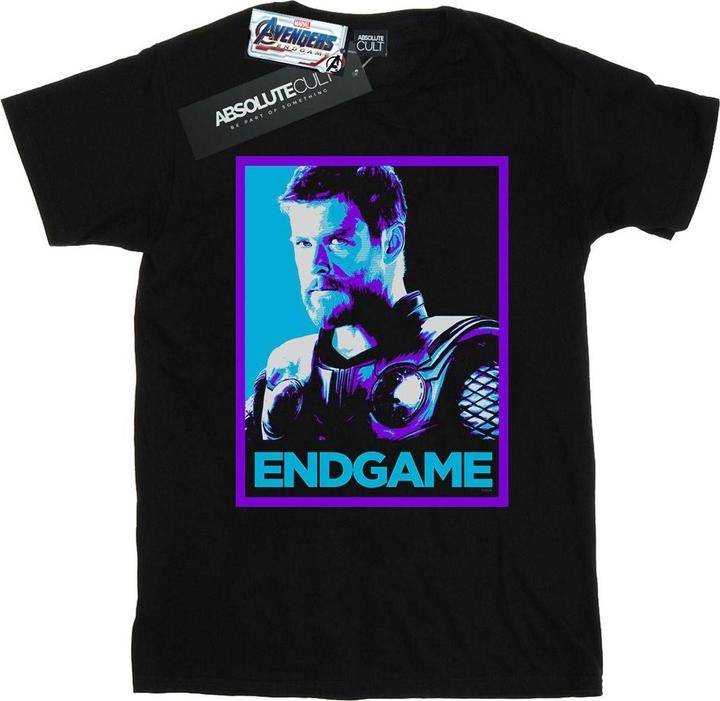 Jungen Avengers Endgame Thor Poster TShirt