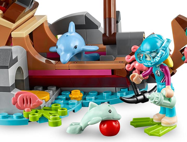 Actual product image LEGO Lifeboat for dolphins (41378, LEGO Friends)