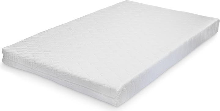 Image du produit En.Casa Lit d'enfant Treviolo 120x200 cm avec matelas en mousse froide et grille Rose (120 x 200 cm)