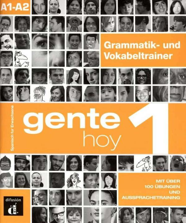 Actual product image Gente hoy. Grammatik- und Vokabeltrainer (German, Ernst Klett Languages, 2014)