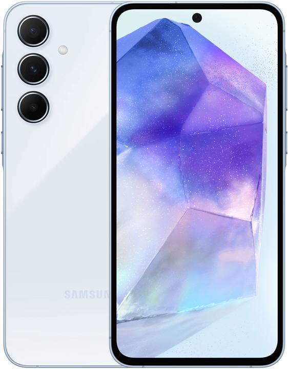 Samsung Galaxy A55 (256 GB, Awesome Iceblue, 6.60", SIM + eSIM, 50 Mpx, 5G)