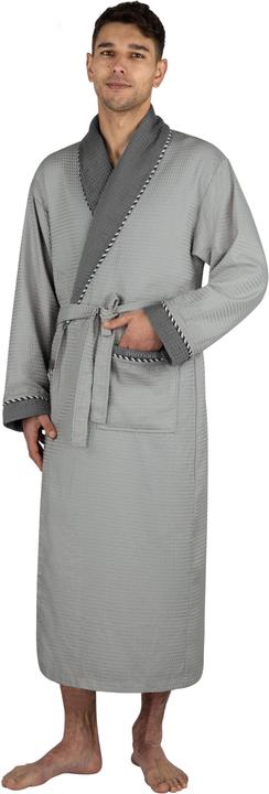 Produktbild Normani Herren Bademantel Waffelpique Moyo (4XL)