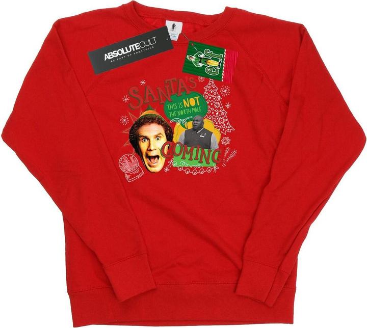 Actual product image Elf Womens/Ladies North Pole Sweatshirt (M)