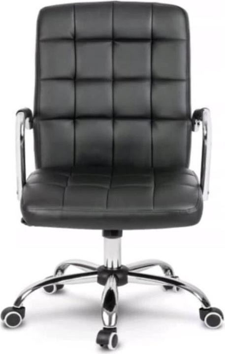 Immagine prodotto WfG Öko-Leder Bürostuhl BÜRO-STUHL Schreibtischstuhl Bürodrehstuhl Schwarz