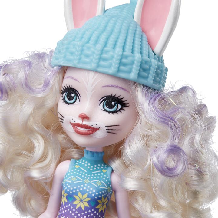 Actual product image Enchantimals Hoppin' Ski Chalet With Bevy Bunny & Jump Dolls