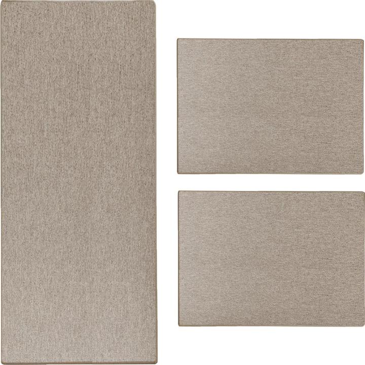 Immagine prodotto Karat Sabang Beige Rivestimento del letto in Sisal 3 pezzi 2x80x150 cm e 80x300 cm (80 x 150 cm, 80 x 300 cm)