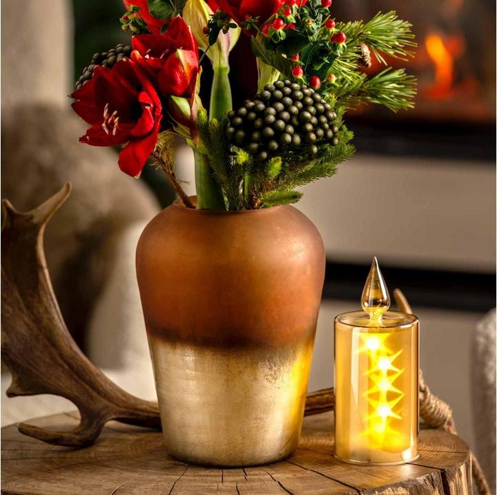 Image du produit Leonardo Lumière décorative Capanna Magico 9 cm x 24 cm, or (1 x)