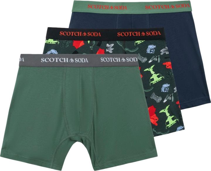 Produktbild Scotch & Soda Unterhose Trunks 3er Pack (M, 3er Pack)