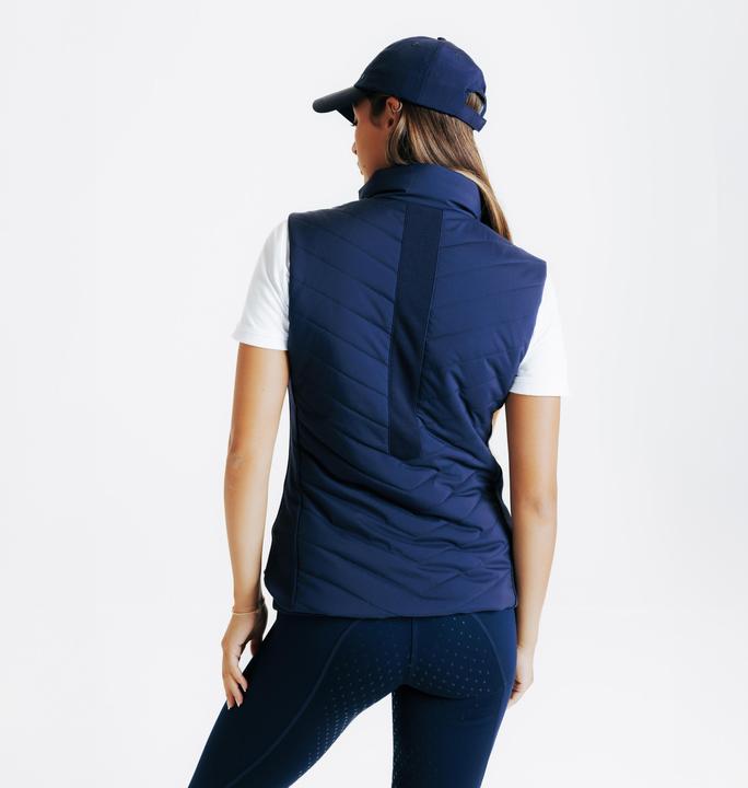 Actual product image Fouganza Reitweste 500 Damen marineblau (M)