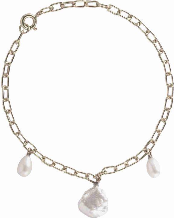 Produktbild Protsaah Armband Pearls Galore Trio Silber (19 cm, 925 Sterlingsilber)