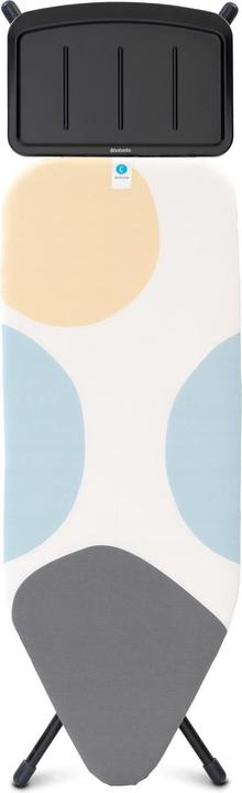 Immagine prodotto Brabantia Asse da stiro Spring Bubbles con ripiano per la stazione a vapore (124 x 45 cm)