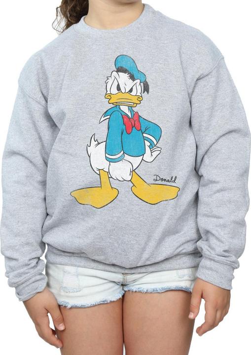 Produktbild Disney Donald Duck Angry Sweatshirt Mädchen (140, 146)