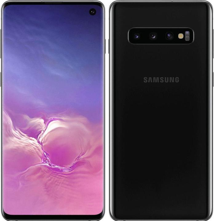 Produktbild Re!commerce Galaxy S10+ (dual sim) 128GB Noir C - Très bon état (128 GB, Schwarz, 6.40", 16 Mpx, Hybrid Dual SIM, B / Sehr gut)