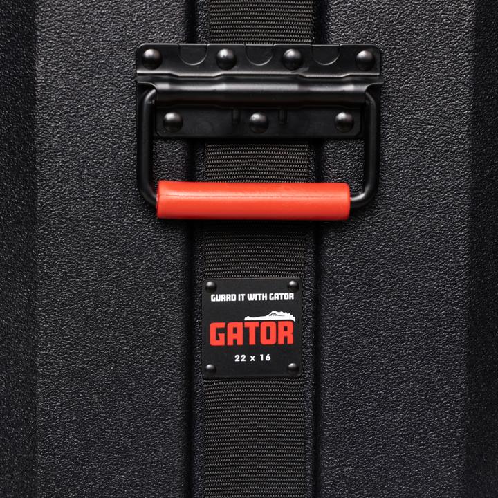 Immagine prodotto Gator GPC2216BD Grooves Roto Bass Drum Case 22"x16" (Rotolo)