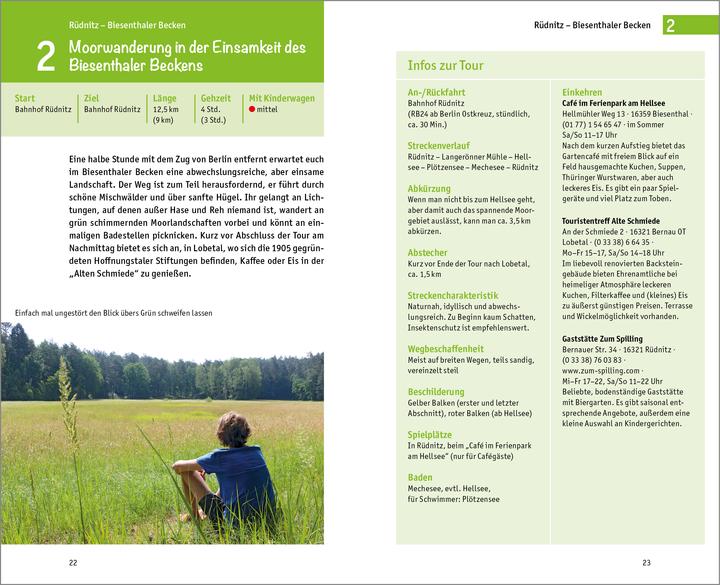 Immagine prodotto Wandern mit Kindern rund um Berlin (Tedesco, Pavla Nejezchleba, Florian Amon, 2021)